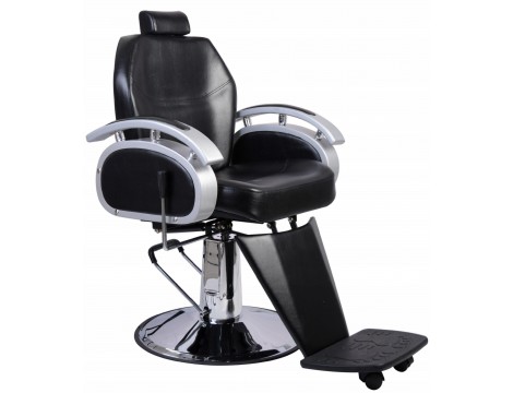 Fotel fryzjerski barberski hydrauliczny do salonu fryzjerskiego barber shop Nikos Barberking w 24H Outlet